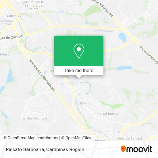 Rissato Barbearia map