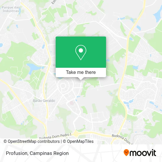 Profusion map