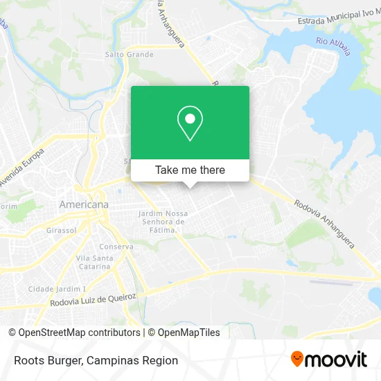 Roots Burger map