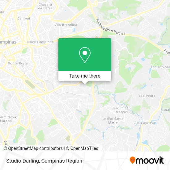 Studio Darling map