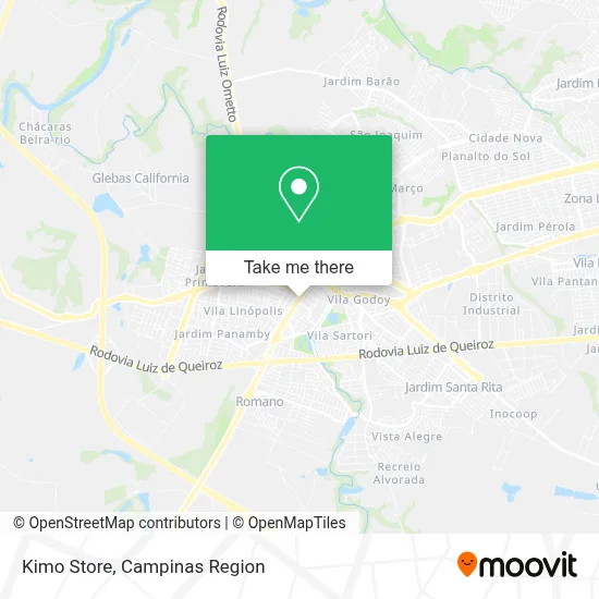 Kimo Store map