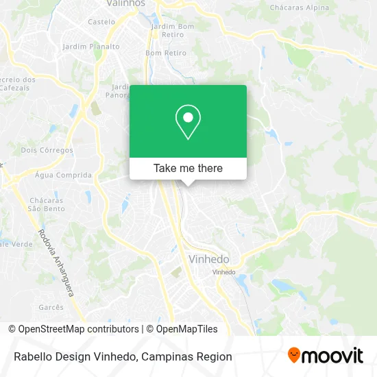 Rabello Design Vinhedo map