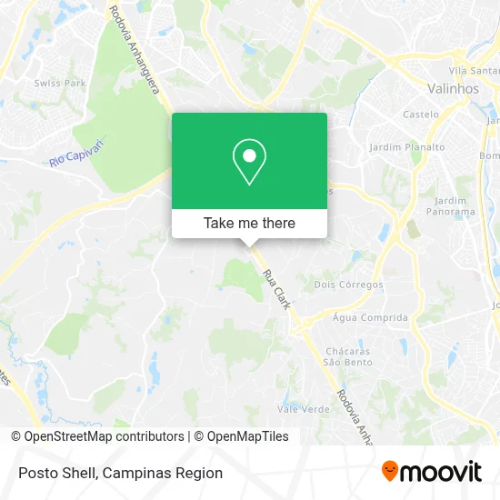 Posto Shell map
