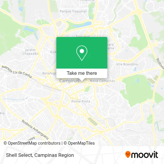 Shell Select map
