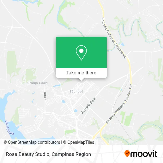 Rosa Beauty Studio map