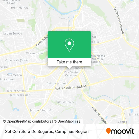 Set Corretora De Seguros map