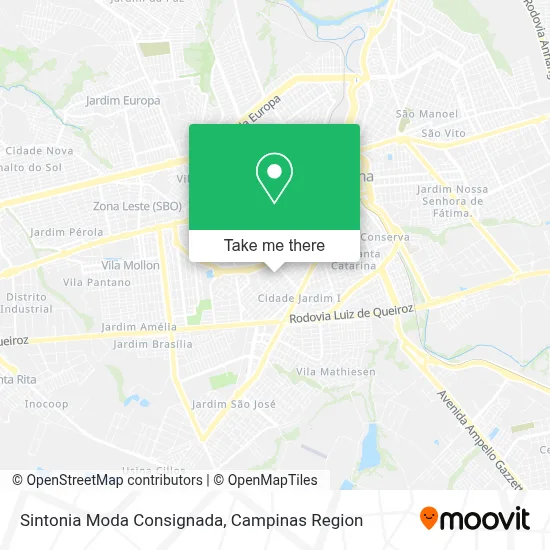 Sintonia Moda Consignada map