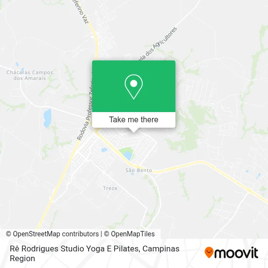 Rê Rodrigues Studio Yoga E Pilates map