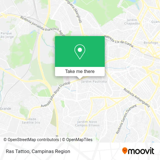 Ras Tattoo map