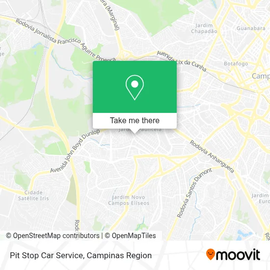 Pit Stop Car Service map