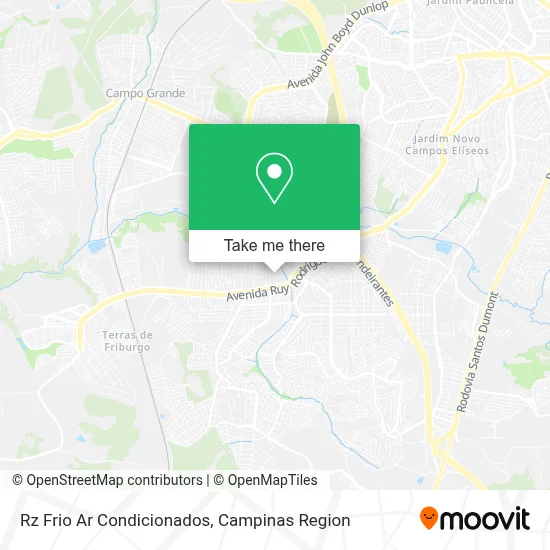 Rz Frio Ar Condicionados map