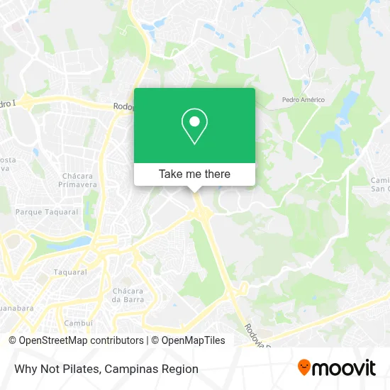 Why Not Pilates map