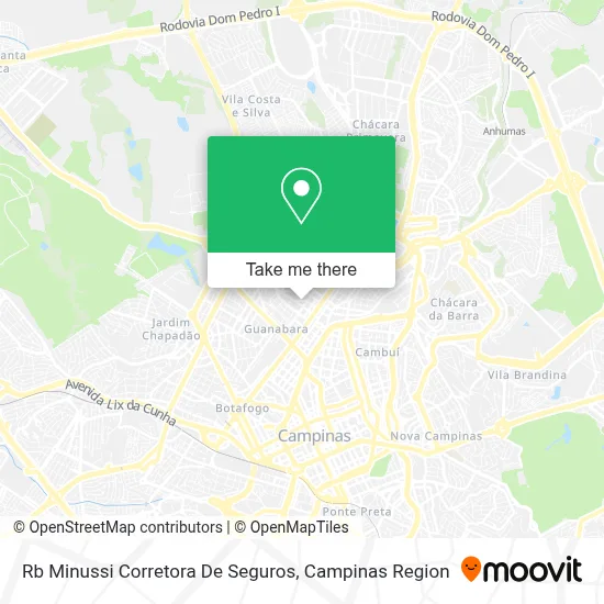 Rb Minussi Corretora De Seguros map