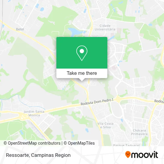 Ressoarte map