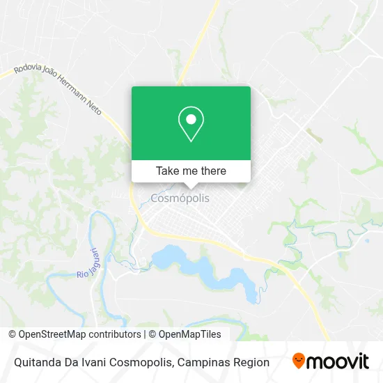 Quitanda Da Ivani Cosmopolis map