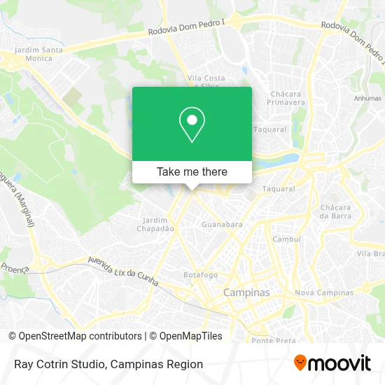 Ray Cotrin Studio map