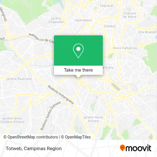 Totweb map