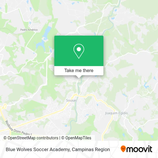 Blue Wolves Soccer Academy map