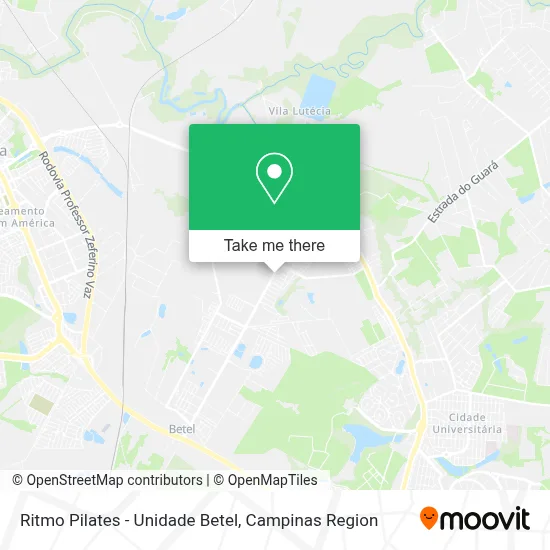 Ritmo Pilates - Unidade Betel map