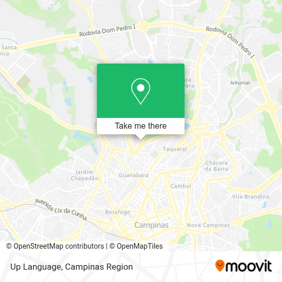 Up Language map