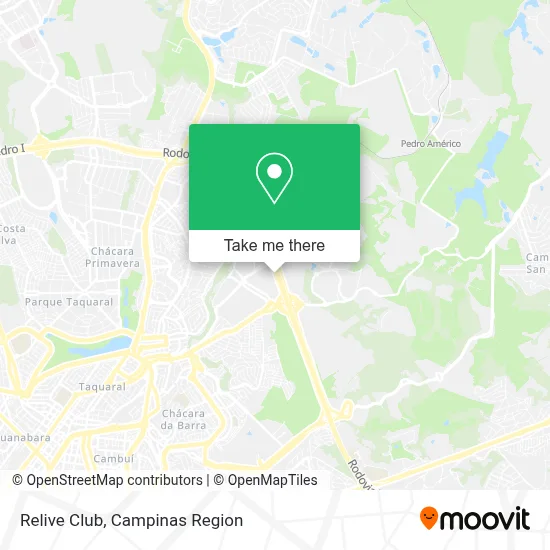 Relive Club map