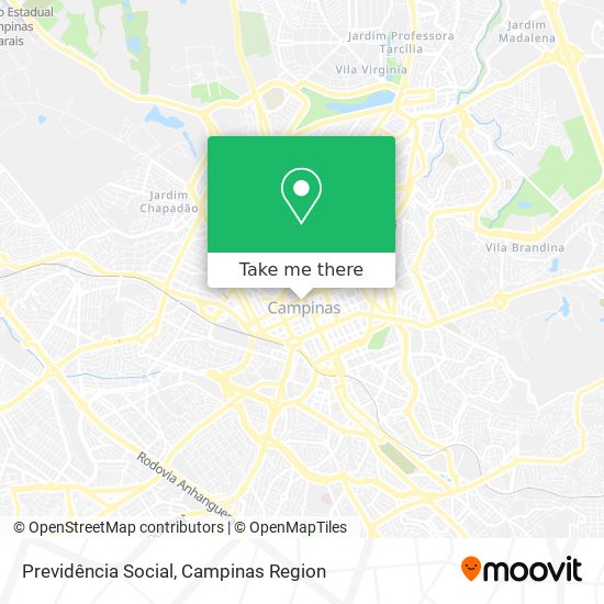 Previdência Social map