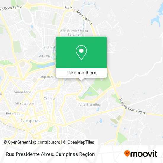 Rua Presidente Alves map