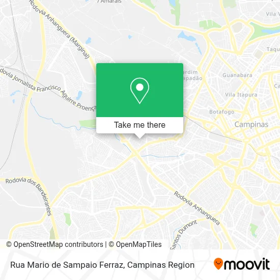 Rua Mario de Sampaio Ferraz map