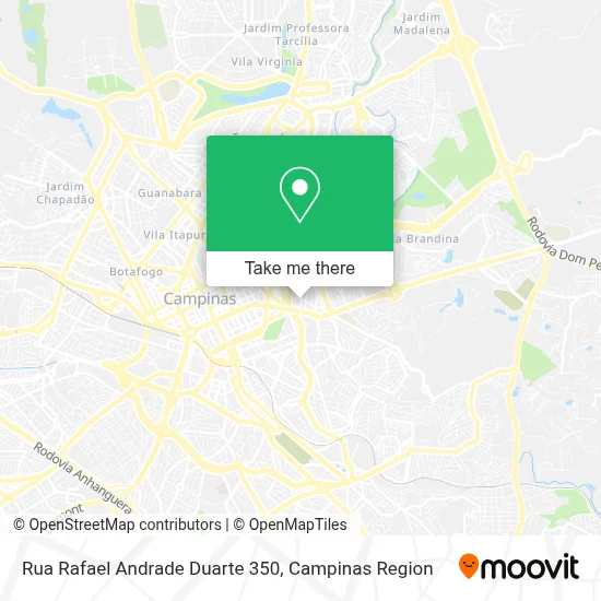 Rua Rafael Andrade Duarte 350 map