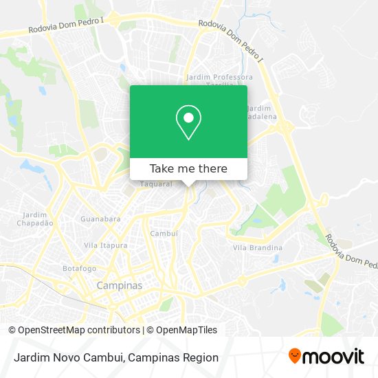 Jardim Novo Cambui map