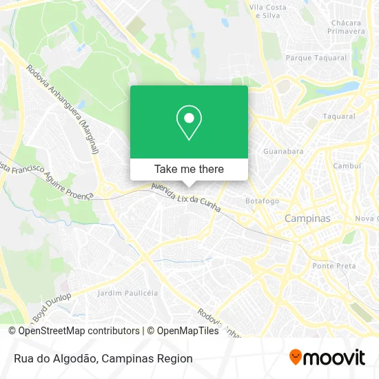 Rua do Algodão map