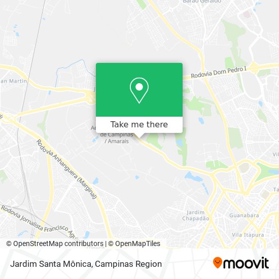 Mapa Jardim Santa Mônica