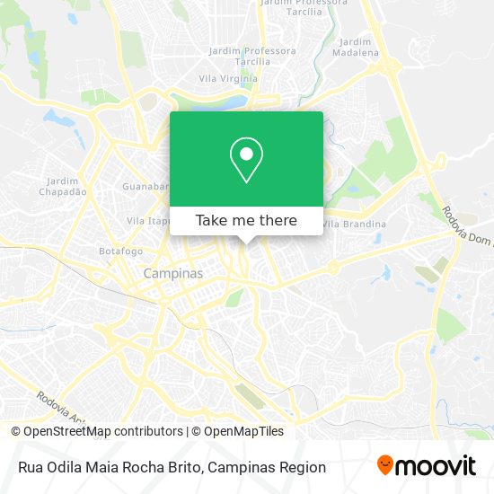 Rua Odila Maia Rocha Brito map
