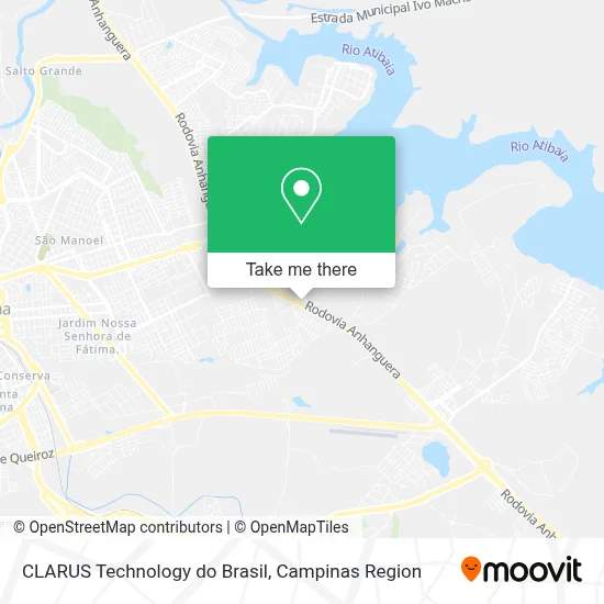 CLARUS Technology do Brasil map