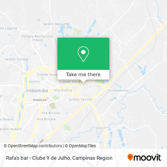 Rafa's bar - Clube 9 de Julho map