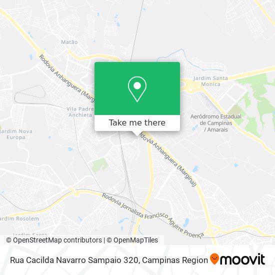 Mapa Rua Cacilda Navarro Sampaio 320
