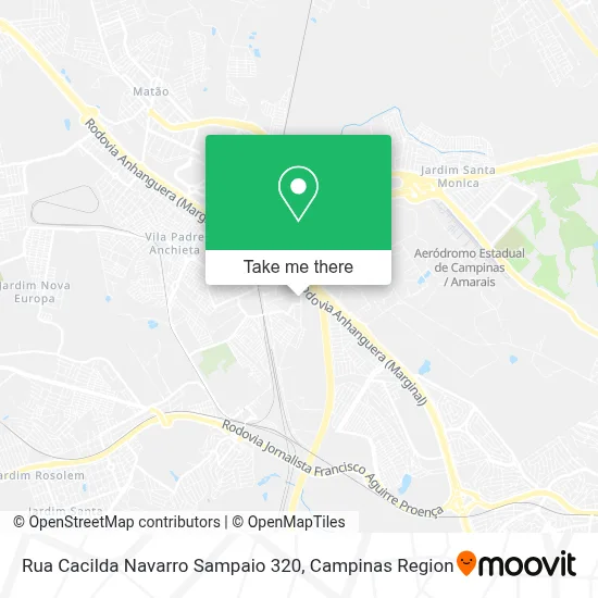 Rua Cacilda Navarro Sampaio 320 map