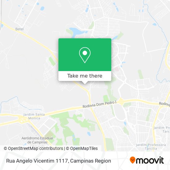 Rua Angelo Vicentim 1117 map