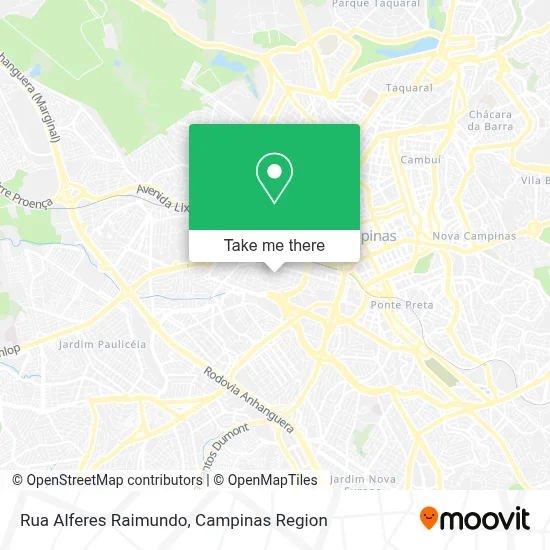 Rua Alferes Raimundo map