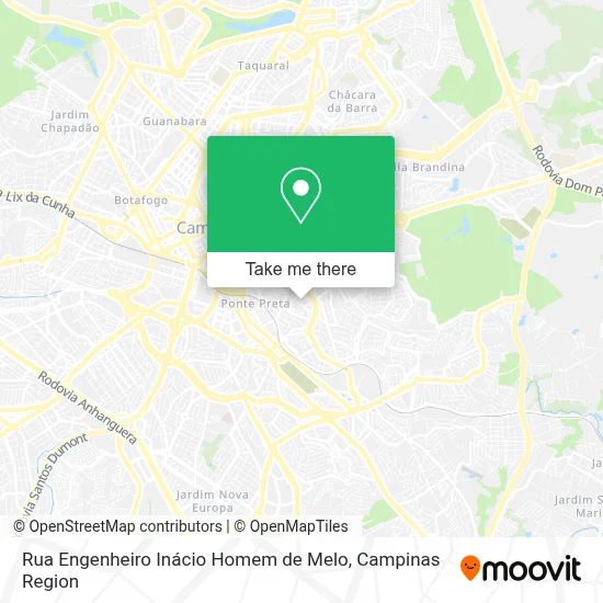 Rua Engenheiro Inácio Homem de Melo map