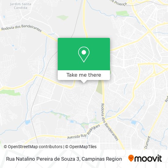 Rua Natalino Pereira de Souza 3 map