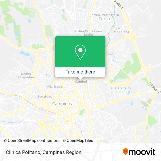 Clinica Politano map