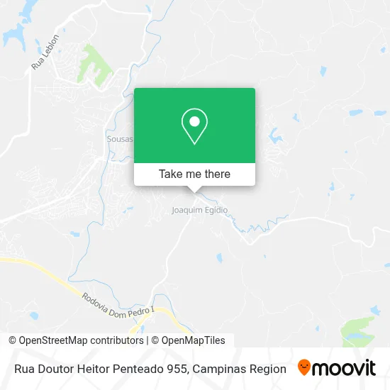 Rua Doutor Heitor Penteado 955 map