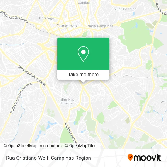 Rua Cristiano Wolf map