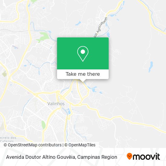 Avenida Doutor Altíno Gouvêia map