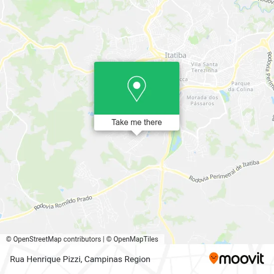 Rua Henrique Pizzi map