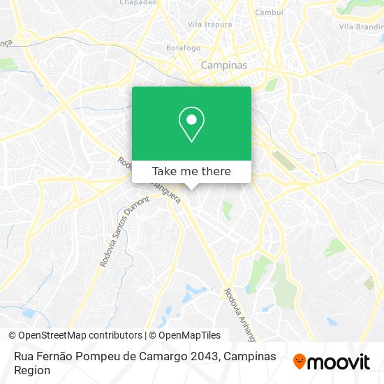 Rua Fernão Pompeu de Camargo 2043 map