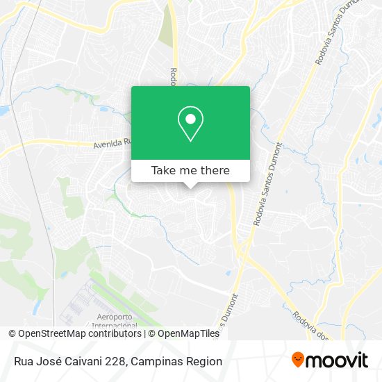 Rua José Caivani 228 map