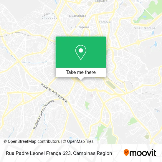 Rua Padre Leonel França 623 map