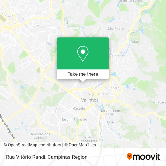Rua Vitório Randi map